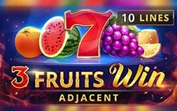 3 Fruits Win: 10 Lines